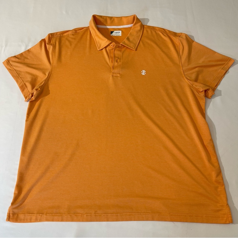IZOD MENS GOLF POLO SHIRT, SIZE XXL, VERY GOOD CONDITION, PREOWNED